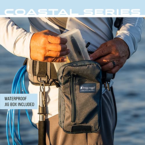 FROGG TOGGS Pursuit Fishing Wading Belt for Quick Tackle Access, Solid Elements, OS - color: Black