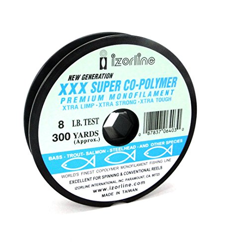Izorline Copolymer Line 1/4LB Spool - size: 8lb