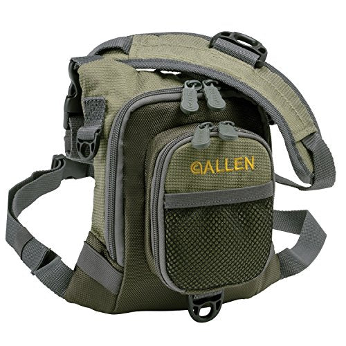 Allen Company Bear Creek Micro Fly Fishing Chest Pack - color: Olive Green