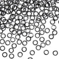 Pndeyo Fly Fishing Tippet Rings, Solid Tippet Connectors, Stainless Steel Freshwater Fishing Line Leaders - size: 50pcs 2mm