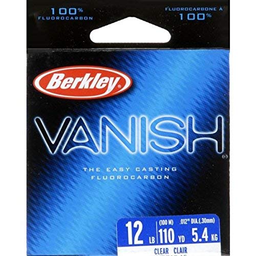 Berkley Vanish Fluorocarbon Fishing Line/Leader Material - color: Clear - Vanish, size: 250yd, style: 6 Pounds