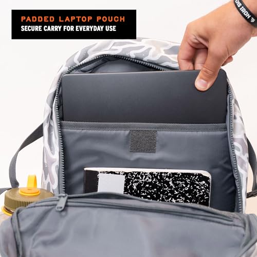 BURLEBO Backpack - White Camo - color: White Camo