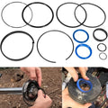 Hydraulic Log Splitter Cylinder Rebuild Seal Kit Suitable for 5.0" Bore x 2.0" Rod Cylinder - size: 5.0" Bore x 2.0" Rod