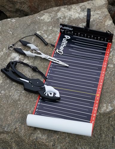 Fishing Tool Kit,53in Fish Ruler,Fishing Gear - color: white