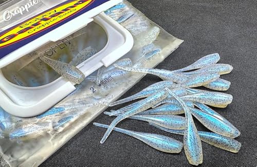 Bobby Garland Baby Shad 50-Count Bulk Pack - color: Electric Chicken