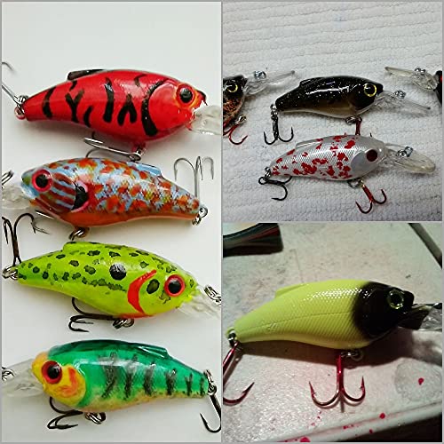 Blank Unpainted Minnow Crankbait Topwater Lipless Jerkbait Fishing Lures - color: UPC647