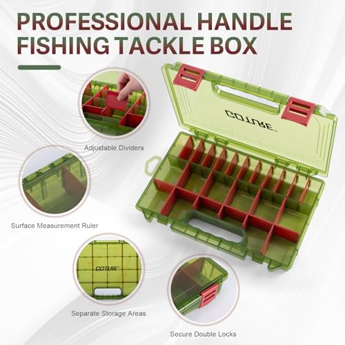Goture Fishing Lures with Tackle Box and Fishing Tool Kit Set for Men Women, Include Fish plier, Fish Ruler, Fishing Gripper, Weigh Scale with Gift Box - color: Gift Boxed, size: Tools Set+66pcs Lure Kit+Fishing Scale