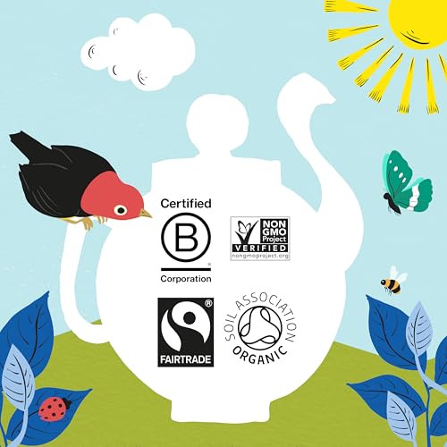 Clipper Organic Decaf Black Tea Bags, Plant-Based, 4 Pack 320 bags - size: 80 Count (Pack of 4)