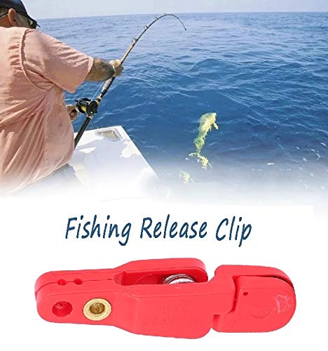 Heavy Tension Snap Release Clips for Weight Planer Board Kites Downrigger Trolling Fishing - size: 6Pcs