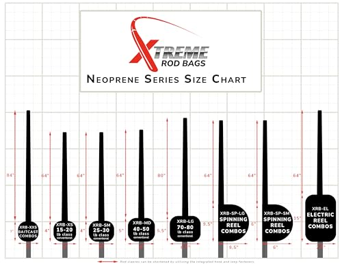 Xtreme Rod BagsFishing Rod and Reel Cover - size: Large