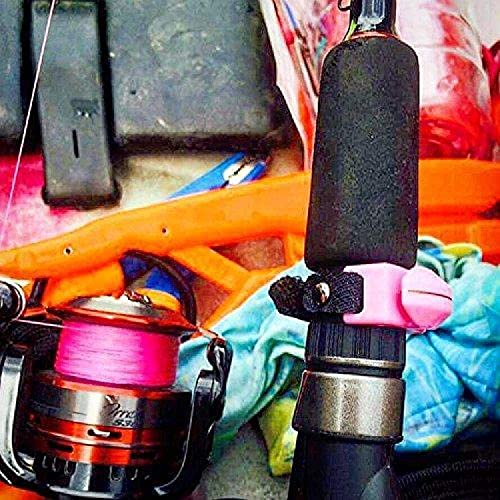Line Cutterz Rust-Free Patented Ceramic Blade Ring Quick Fishing Line Cutter - color: Pink, size: Adjustable, style: 2-pack