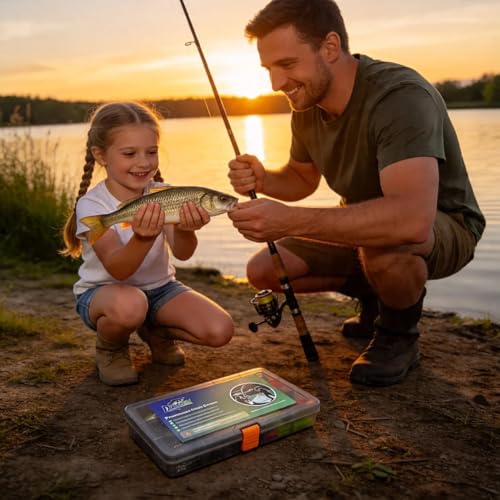 Elite Bass Fishing Tackle Box Kit - All-in-One Lure Set | Fully loaded with zero junk fillers. Premium Gear Gift for beginners, teens, Men, Dad, Weekend & Progressive Anglers - color: 75Pcs - Fishing Starter Kit (TEENS & Beginners)