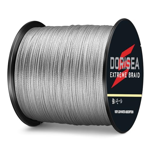 Extreme Braid 100% Pe Grey Braided Fishing Line 109Yards-2187Yards 6-550Lb Test Fishing Wire Fishing String-Abrasion Resistant Incredible Superline - size: 100m/109Yards 300lb/1.0mm(8Strands)