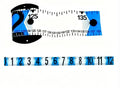 12ft Fishing Ruler Fish Measuring Tape Foldable with Bump Board Waterproof Fishing Portable Measurement Tool for Crabs and Fish