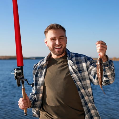 Neoprene Fishing Rod Sleeve Rod Socks Puncture Resistant Fishing Rods Cover for Storage and Transportation Protective Case for Casting Trolling Spinning Rods - color: Mix Colors