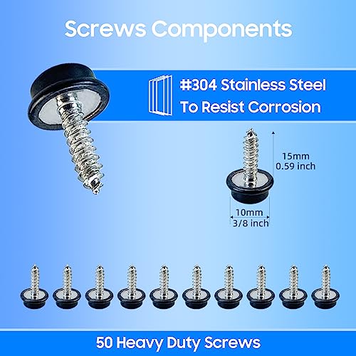 Canvas Snap Kit, Stainless Steel Snaps Marine Grade Snaps for Boat Cover - Snap Kit for Boat Cover 3/8" Socket Metal Snaps Fasteners for Clothing Leather Fabric Canvas150 PCS (Black) - style: Black1