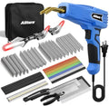 Allturn Plastic Welder 2 in 1 with the M8 Hot Cutting Tip(Blue) | 38 PCS Welding Rods, 800 PCS Staples, Patent No. D970324 - color: Blue