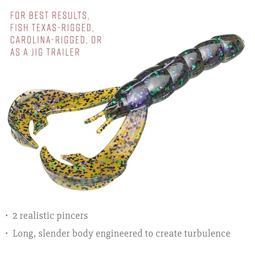 Strike King Rage Tail Craw - color: Hard Candy, size: 0.145 inch