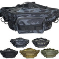 Fishing Fanny Pack for Men -Fishing Fanny Pack-Lightweight and Fishing Sling Pack - color: Black camouflage1