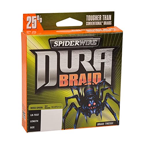SpiderWire DuraBraid Braid Fishing Line - color: Moss Green, size: 30lb - 300yd
