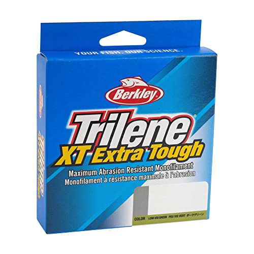 Berkley Trilene XT Monofilament Fishing Line - color: Low-Vis Green, size: 300 yd, style: 10 Pounds