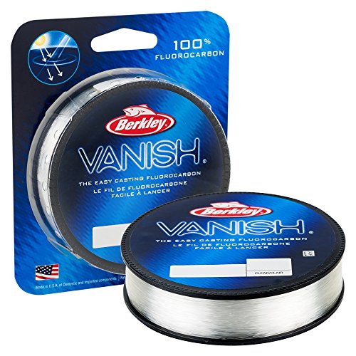 Berkley Vanish Fluorocarbon Fishing Line/Leader Material - color: Clear - Vanish, size: 250yd, style: 17 Pounds