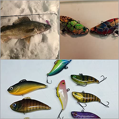Blank Unpainted Minnow Crankbait Topwater Lipless Jerkbait Fishing Lures - color: UPL802