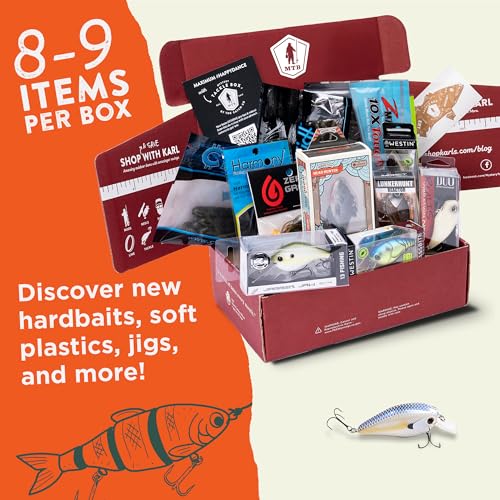 Catch Co Mystery Tackle Box Freshwater Largemouth and Smallmouth Bass Lures Fishing Kit - style: Elite