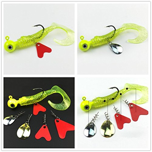 Fishing Spinner Blades for Lure Making - 50pcs/Box Colorado Willow Spinner baits Blades Bulk for DIY Spoons Spinnerbaits Walleye Fishing Rig Make - Silver Gold Size #1#2#3 - color: Silver Colorado, size: #1