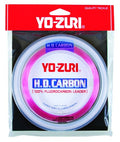 Yo-Zuri H.D. Fluorocarbon Wrist Spool 100-Yard Leader Line, Pink, 15-Pound
