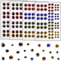 Bionic Fish Eyes for Lures Fly Tying Material Realistic Fish Eyes for Fishing Baits DIY Jigs Fishing Lure Making Supplies - style: 288pcs-6/8/10mm
