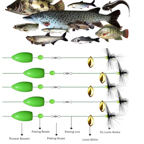 Fishing Lures Kit, 132Pcs Fishing Tackle Box with Fishing Gear Included – Crankbaits, Hooks, Jigs & Accessories, Freshwater Fishing Tackle for Bass Trout Walleye, Perfect Fishing Kit Gift