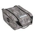 6th Sense – Bait Bag – Soft Plastic Storage Bag – Holds 15 to 20 Packs – Tackle Organizer – Clear Label Window - color: Inshore - Gray