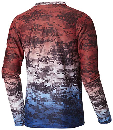 Columbia Super Terminal Tackle Long Sleeve - color: Americana Digi Camo Fade, size: Medium