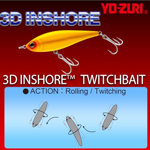 Duel Yo Zuri R 1349 D Inshore - color: Mardi Gras, size: 5-1/4"