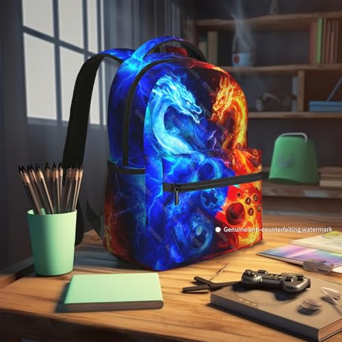 Video Game Backpack for Boys School Bookbags for Kids Preschool Kindergarten Bookbags Nursery Daycare Backpack for Kids Boys 8-12 - color: Game 02