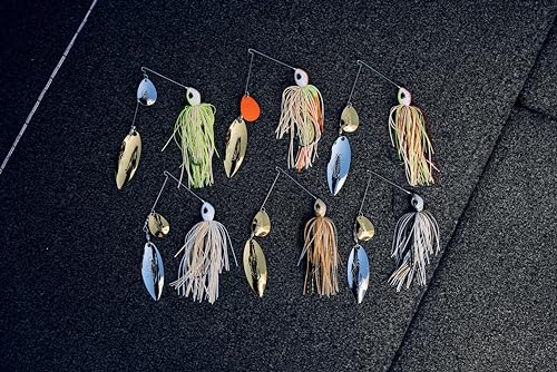 Berkley Power Blade Standard Fishing Spinnerbaits - color: White/Silver, size: 1/8 oz - Colorado