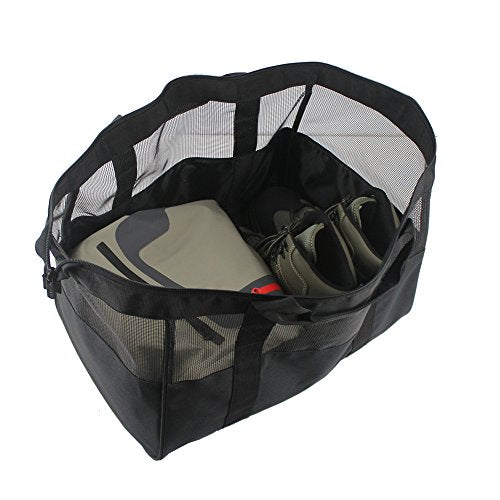 Kylebooker Large Capacity Fly Fishing Wader Storage Bag | Mesh Vents, Easy Transportation and Carrying Wet Hunting Boot & Wader Bags,Wading Travel Outdoor Use