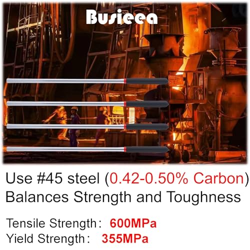 2 Pack 16 Inch Garage Door Winding Rods for Torsion Springs - 0.5 Inch High-Strength Steel, Non-Slip Handle, for Adjusting/Replacing Tension Springs, for Garage Door Repair Kit - color: 2
