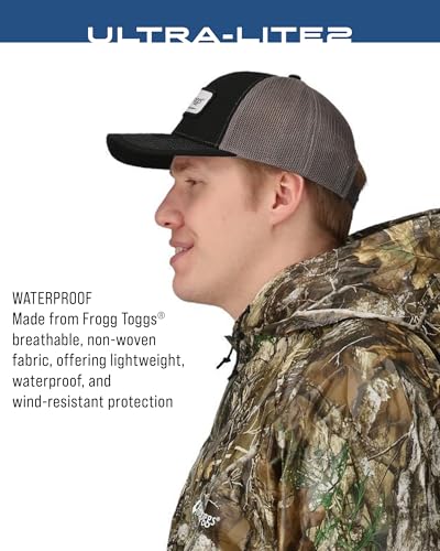 FROGG TOGGS Men's Ultra-Lite2 2-Layer Waterproof Breathable Rain Suit - color: Realtree Edge, size: Large