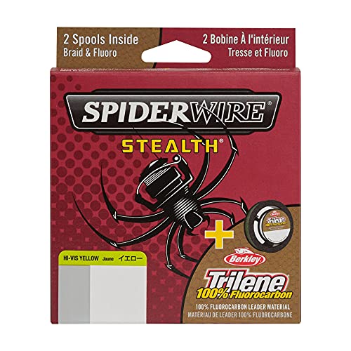 Spiderwire Ultracast Fluorocarbon 200-Yard Spool (Clear, Pound Test 4) - size: 150 yd / 20 lb test