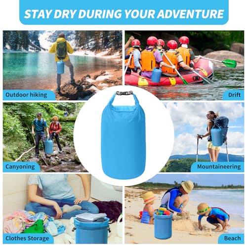 Dry Bag Set, Waterproof Small Lightweight Dry Bags for Paddle Board Kayaking, Fishing, Camping(Blue, 40L 2Pack) - color: Blue, size: 40L 2Pack