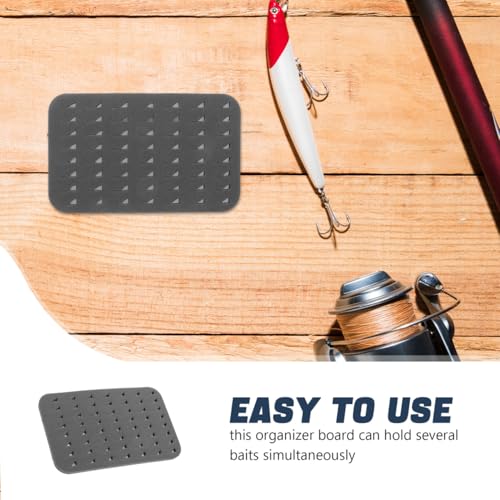 Totority Fly Fishing Box Foam Inserts Lightweight Fishing Hook Holder for Tackle Storage Organizer Durable Nonslip Foam Sheets for