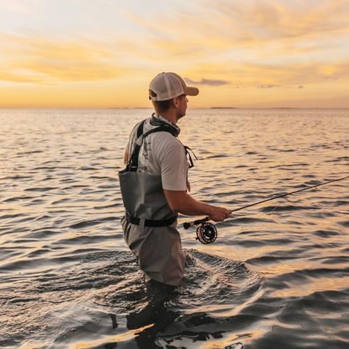 FROGG TOGGS Hellbender Breathable Waterproof Stockingfoot Fishing Chest Wader for Fishing - color: Slate/Gray, size: X-Large (Pack of 3)
