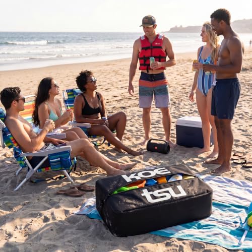 Hsei 2 Pack Paddleboard Cooler Deck Bag - Oxford SUP Insulated Storage Bag for Drinks, Lightweight Waterproof Paddle Board Accessories, 360° Adjustable Straps for Kayaking Surfboard Beach Camping