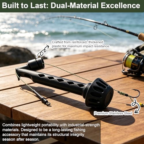 Fly Roost Magnetic Fly Threader – Easy Rigging Fishing Accessory for Small Flies & Tippet, Simplifies Fly Tying on Water