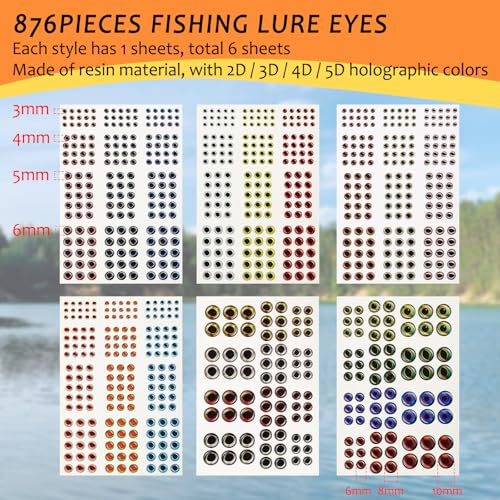 Skylety 200 Pcs Fishing Stainless Steel Split Rings, 50 Treble Hooks, Lure Tackle Connector Fishing Pliers, Fish Lanyard and 876 Lure Eyes for Tackle Fish - color: Orange