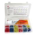 3M Heat Shrink Terminal Kit, SHSTK-1, selection of 12 terminals, refillable kit is compact, portable and durable, 1 Kit of 120 pieces - style: Heat shrink terminal kit