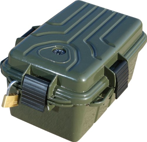MTM Survivor Dry Box with O-Ring Seal (Forest Green, Large) - color: Forest Green