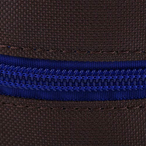 Leather Fly Reel Case Bag 10×7×7 Safety Fly Fishing Reel Case Protector Soft Pocket Cover Bag Pouch Holder